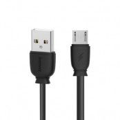 Remax Suji Micro USB kabel 2.1A 1M - Svart