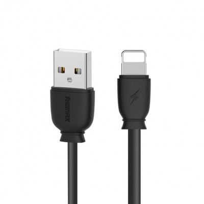 Remax Suji RC-134i USB/lightning Kabel 2.1A 1M Svart