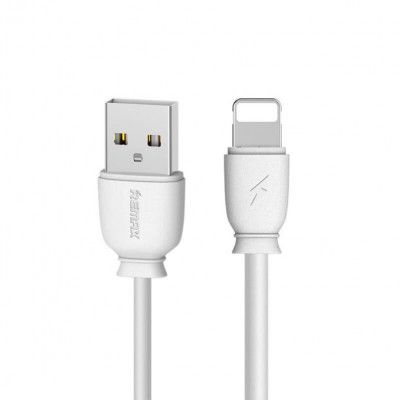 Remax Suji RC-134i USB/lightning Kabel 2.1A 1M Vit
