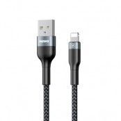 Remax Sury 2 Series Kabel Wire USB lightning 2,4 A 1 m Svart