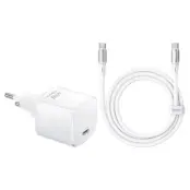 REMAX Väggladdare 60W 1xUSB-C med USB-C Kabel CA-26(C60W) - Vit