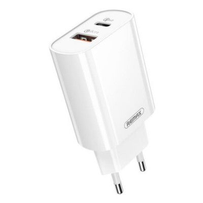 REMAX Väggladdare USB-C 18W - Vit