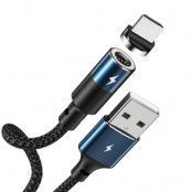 Remax Zigie magnetisk Kabel USB micro USB 3A 1.2m Svart