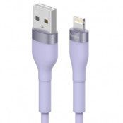Ringke USB-A Till Lightning Kabel 480Mb/s 12W 1.2m - Lila
