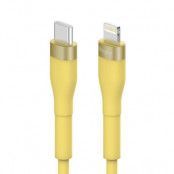 Ringke USB-C Till Lightning Kabel 480Mb/s 20W 2m - Gul