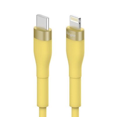 Ringke USB-C Till Lightning Kabel 480Mb/s 20W 2m - Gul