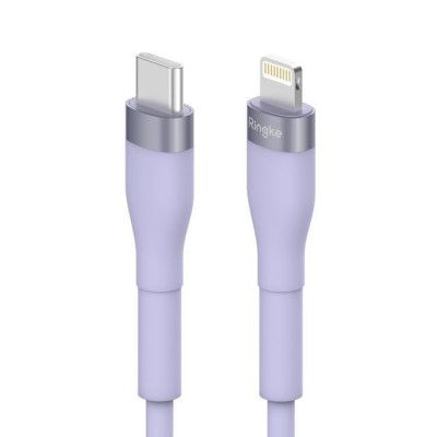 Ringke USB-C Till Lightning Kabel 480Mb/s 20W 2m - Lila