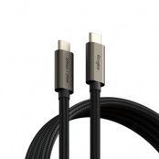 Ringke USB-C Till USB-C Kabel 1m - Svart