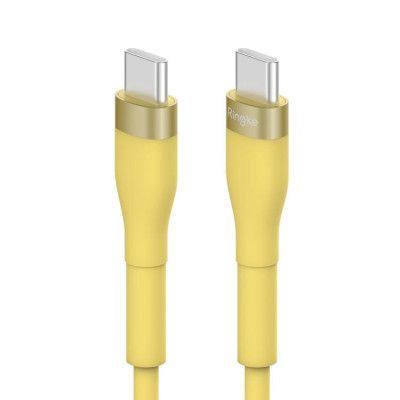 Ringke USB-C till USB-C Kabel 480Mb/s 60W 2m - Gul