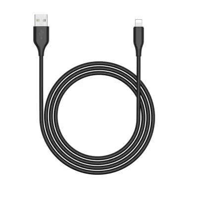 Riversong USB-A Till Lightning Kabel 1m 3A Beta 09 - Svart