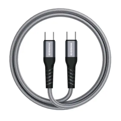 Riversong USB-C Till USB-C 100W Kabel 2m Hercules C6 - Grå