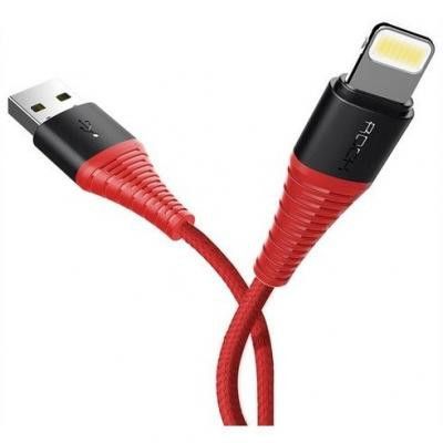 Rock Lightning Kabel 120 cm Röd