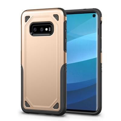 Rugged Armor Skal till Samsung Galaxy S10E - Guld