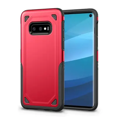 Rugged Armor Skal till Samsung Galaxy S10E - Röd