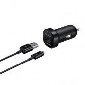 Samsung Fast Charger Car Adapter, Type-C Black