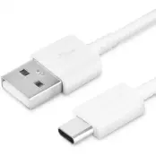 Samsung USB-A Till USB-C Kabel 1.2m - Vit
