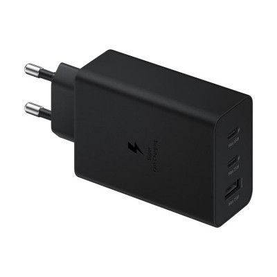 Samsung Väggladdare USB Till 2x USB-C 65W - Svart