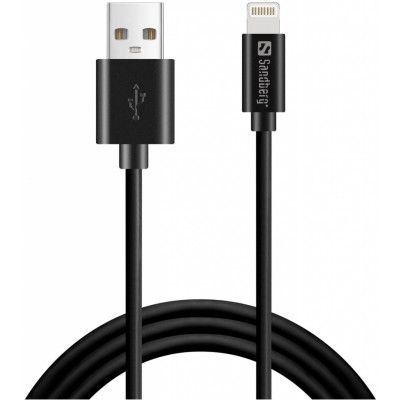 Sandberg USB-A till Lightning-kabel 1m