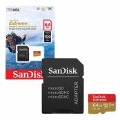 Sandisk Extreme 64GB MicroSDXC med Adapter 667x