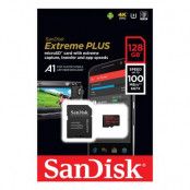 SANDISK EXTREME PLUS MICROSDXC 128GB UHS-I CARD W ADAPTER