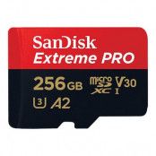 SANDISK EXTREME PRO MICROSDXC 256GB W/ SD ADAPTER 170MB/S