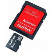 SanDisk MicroSDHC 32GB med SD-adapter