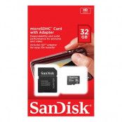 SANDISK MICROSDHC 32GB & SD ADAPTER