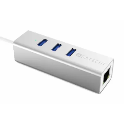 Satechi 3-Port USB 3.0 HUB & Network Adapter