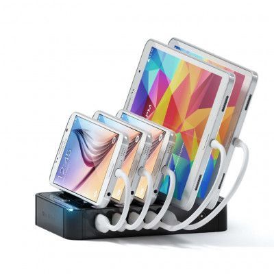 Satechi 5-Port USB Charging Station Dock - Svart