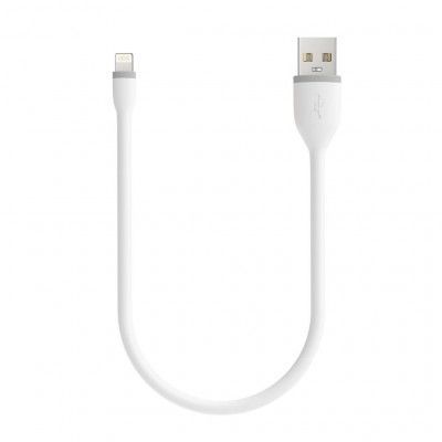 Satechi Flexibel Lightning-kabel 25 cm - Vit