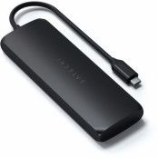 Satechi USB-C Hybrid Multiport Adapter - Rymdgrå