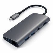 Satechi USB-C Multimedia Adapter - Silver