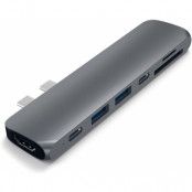 Satechi USB-C Pro Hub Adapter - Grå