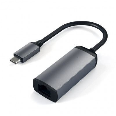 Satechi USB-C till Gigabit Ethernet - Silver