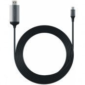 Satechi USB-C till HDMI-kabel - Rymdgrå