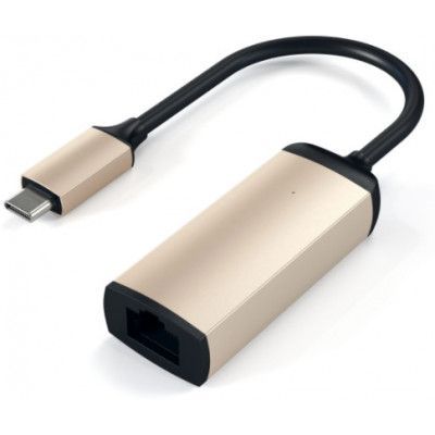 Satechi USB-C to Gigabit Ethernet Adapter - Silver