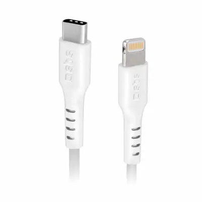 SBS USB-C - Lightning Kabel 2m MFi Certified - Vit