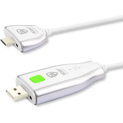Scudi MicroUSB-Kabel med Värmesensorer