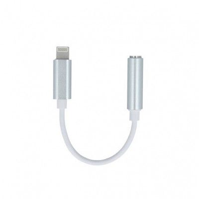 Setty Audio Adapter Lightning Till 3.5 mm - Vit