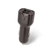 Setty Billaddare 2x USB 2.4A - Svart