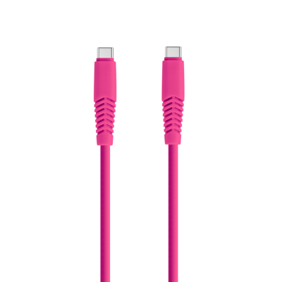 Setty USB-C Till USB-C Kabel 1.5 m 2.1A KSC-C-1.526 - Rosa