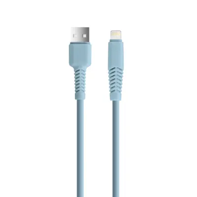 Setty USB Till Lightning 1.5m Kabel 2.1A KSA-L-1.523 - Blå