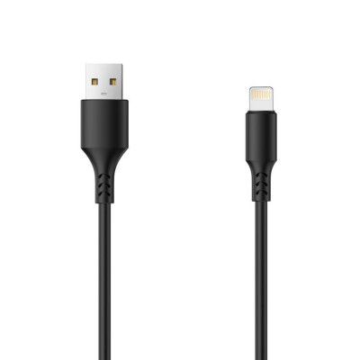 Setty USB Till Lightning 1m Kabel 2A - Svart