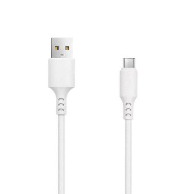 Setty USB Till MicroUSB 1m Kabel 2A NEW - Vit