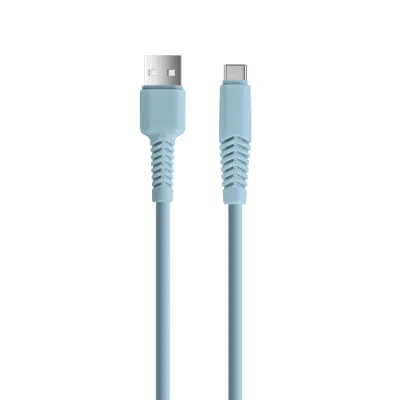 Setty USB Till USB-C Kabel 1.5 m 2.1A KSA-C-1.523 - Blå