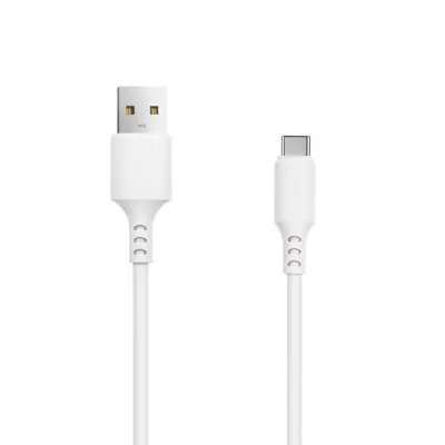 Setty USB Till USB-C Kabel 1m 2A NEW - Vit