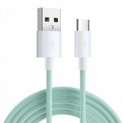SiGN Boost USB-A till USB-C Kabel 3A 1m - Grön