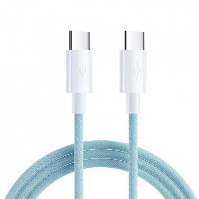 SiGN Boost USB-C till USB-C Kabel 60W 1m - Blå