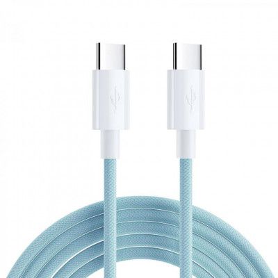 SiGN Boost USB-C till USB-C Kabel 60W 2m - Blå