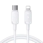 SiGN USB-C till Lightning Kabel 3m 20W - Vit